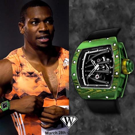 richard mille yohan blake watch